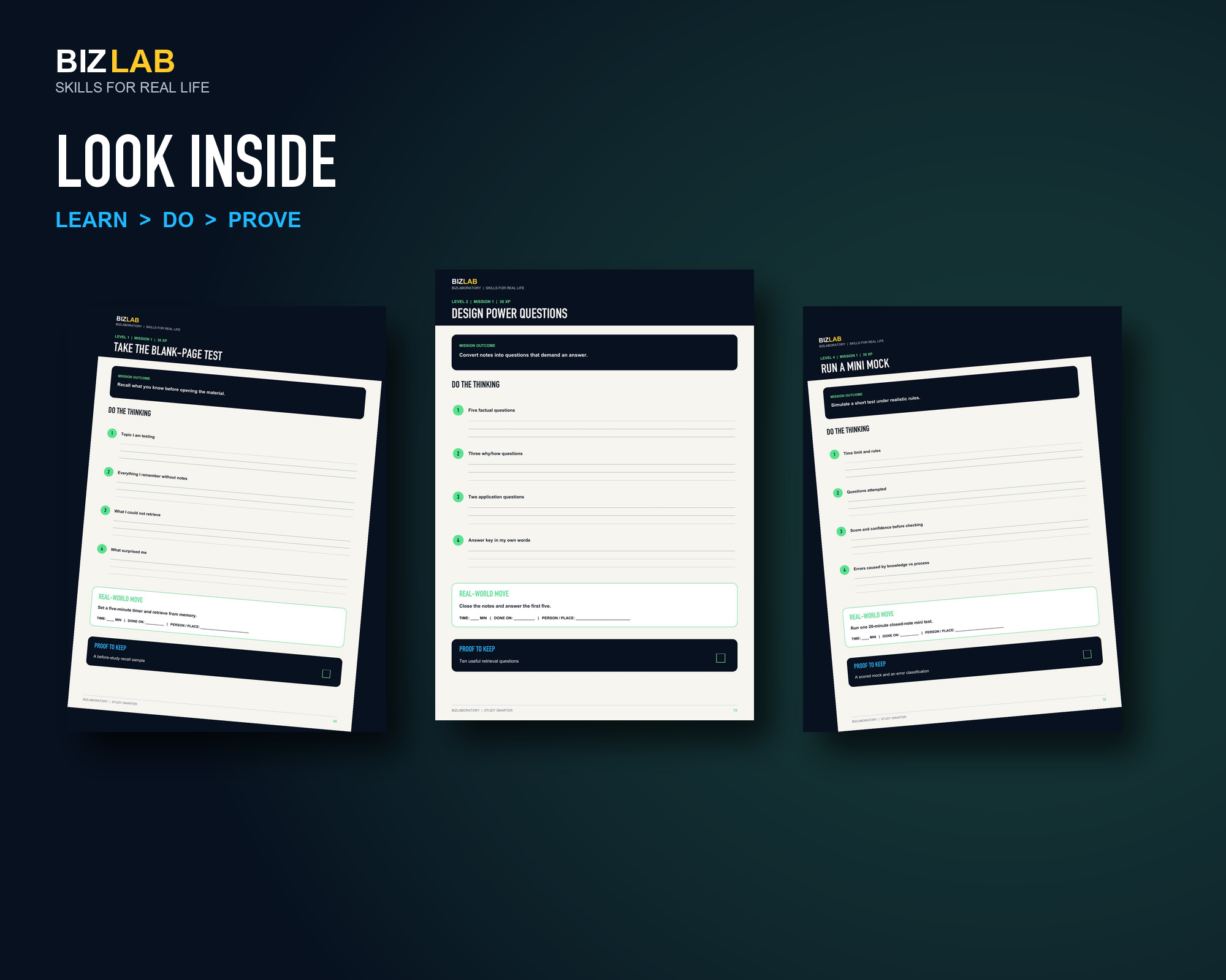 Study Smarter Teen Workbook — preview 2