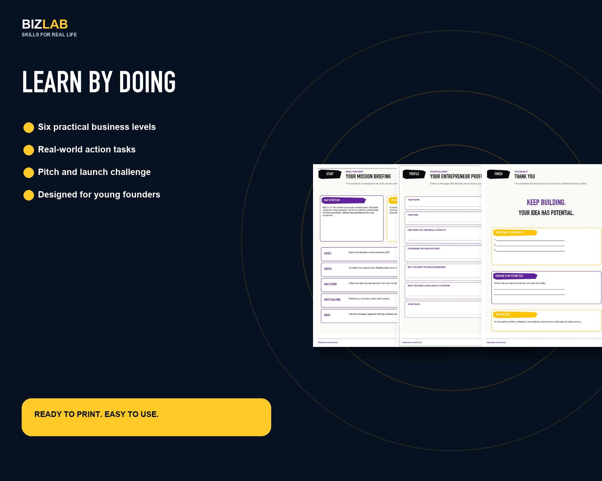 Teen Entrepreneur Workbook — preview 3