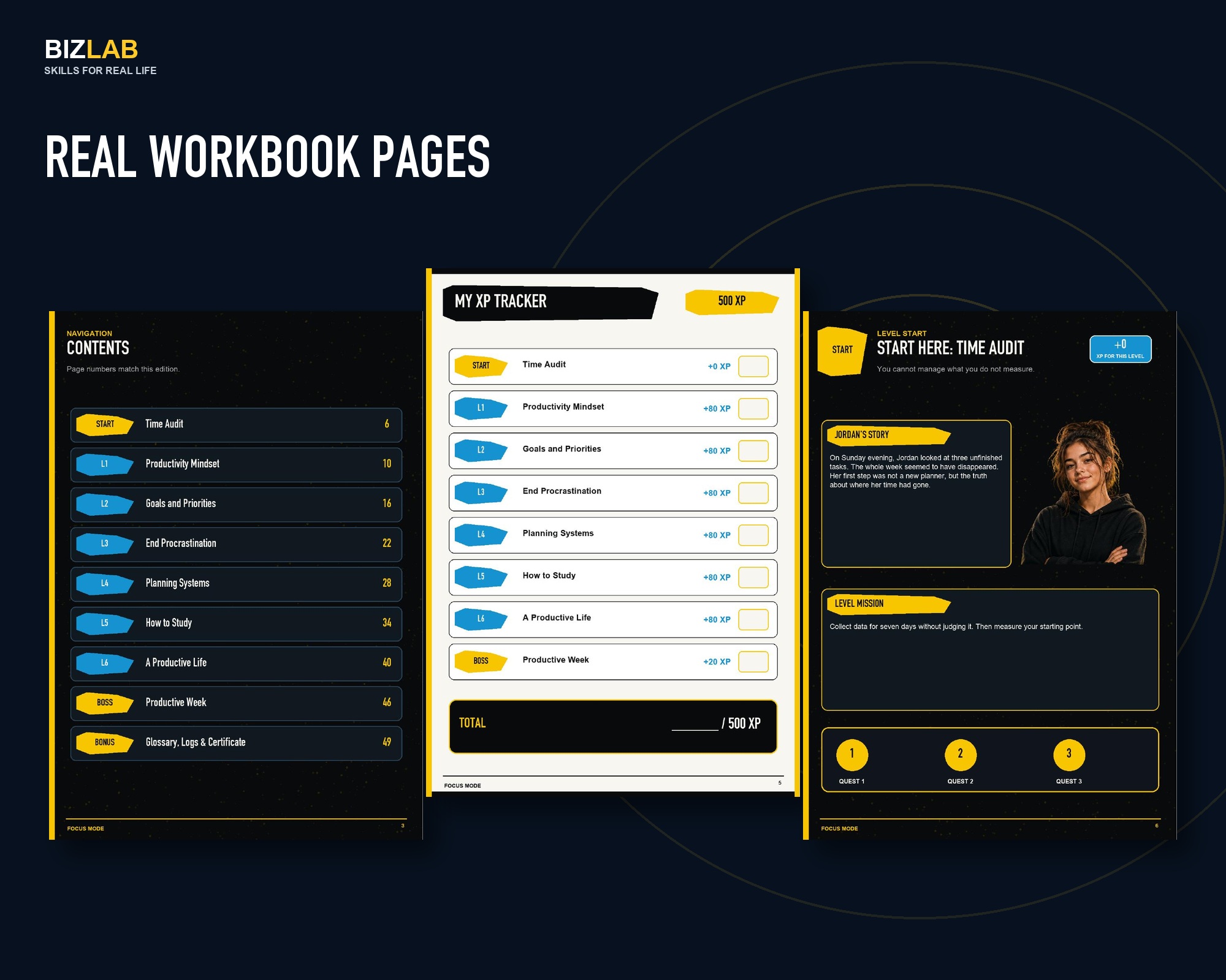 Teen Productivity Workbook — preview 2